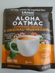 Laird Original ALOHA OATMAC FUNCTIONAL MUSHROOMS Oat Milk Creamer Superfood 5/22