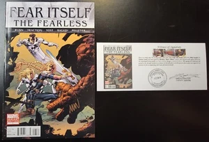 Fear Itself: The Fearless (2011) #1 Deodato Variant SIGNED Matt Wilson Notarized - Picture 1 of 6