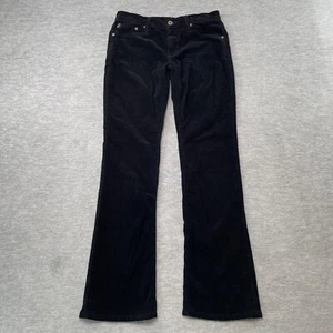 Adriano Goldschmied Damenhose 26R (30x31) schwarz Angel Bootcut Cord USA - Bild 1 von 16