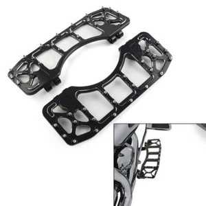 Cross Country MX Billet pianale anteriore in alluminio per Harley Touring Dyna FLD - Foto 1 di 8