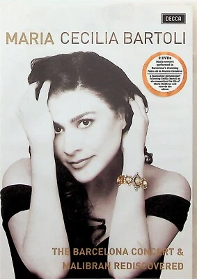 Cecilia Bartoli-Maria, Barcelona Concert-2-DVD-NEW (+ The Documentary/Malibran)  - Image 1 of 2