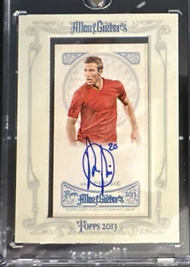 2013 Allen & Ginter Robin Van Persie On Card Auto - Picture 1 of 2