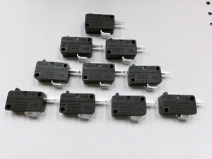 10 LF-10-02 MICROWAVE OVEN MICRO SWITCH BLACK KNOB NORMALLY CLOSE CALLIE-78 - Picture 1 of 3
