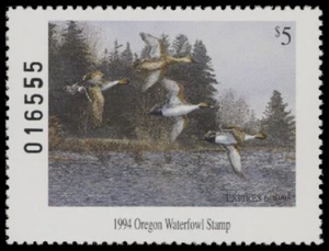 1994  Oregon State Duck Stamp Mint Never Hinged. Original Gum  - Picture 1 of 1
