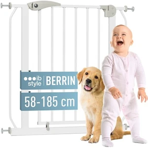 Treppenschutzgitter Türschutzgitter Haustiergitter ohne Bohren Berrin ib style - Bild 1 von 9