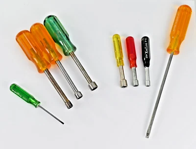 Vintage XCELITE 8-PIECE  HOLLOW-SHAFT NUT  DRIVER SET Mixed lot - Image 1 of 4