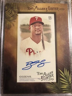 2019 Allen & Ginter Mini Auto #ma-dco Dylan Cozens  - Image 1 of 2