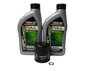 2014-2025 Kawasaki Ninja Z 650 Versys 650 OEM Oil Change Kit 99974-0259 - Foto 1 di 3