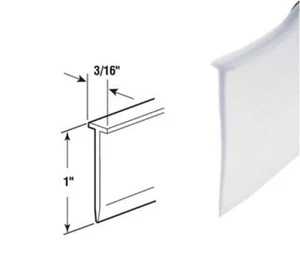 Clear Framed Shower Door Replacement Sweep and Seal - 36 in. long - Picture 1 of 1