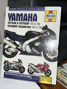 Yamaha Yzf750r, Yzf750sp & Yzf1000r, '93-'00 Haynes Repair Manual, Paperback ... - Bild 1 von 10