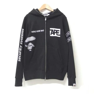 A Bathing Ape Multi-Print Full Zip Hoodie 001ZPH301013 XS Men’s used - Picture 1 of 4