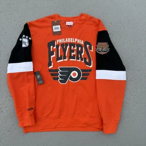 Herren Mitchell & Ness NHL Philadelphia Flyers Fleece All Over Sweatshirt 2XL - Bild 1 von 10