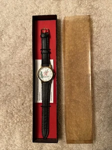 Heinz 57 Varieties Watch Swiss Movement Second Hand Pickle Leather Band New - Picture 1 of 3
