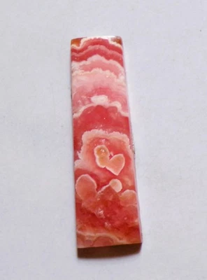 31.25 Cts Natural Rhodochrosite Cabochon Loose Gemstone 42X13X4MM 08 - Image 1 of 3