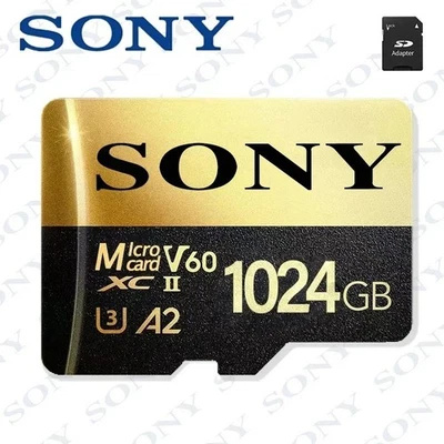 For Sony 1TB Micro SD Card High Speed Full HD Memory Card for Phone Tablet PC - Image 1 of 4