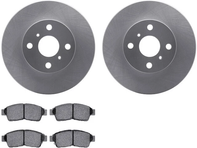 Комплект переднего тормоза и ротора для 1993-1997 Geo Prizm 1994 1995 1996 XH339KR - Изображение 1 из 1