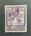 Sierra Leone 1932 KGV SG167 £1 Purple MINT - CAT £180