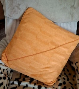 Wunderschönes großes Verwandlungskissen Ca. 45x45 HSE Apricot Orange - Bild 1 von 5