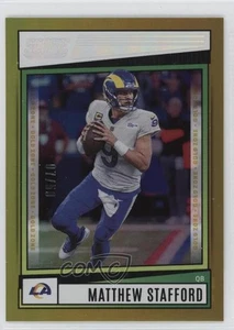 2022 Score Gold Zone /50 Matthew Stafford #155 - Foto 1 di 3
