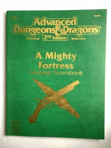 Advanced Dungeons & Dragons 2d Ed. A Mighty Fortress Campaign Sourcebook 9370 VG - Bild 1 von 3