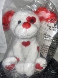 Neu in Tasche sprechender leuchtender Dalmatiner rot-weißer Hund von Avon 2009 - Bild 1 von 6