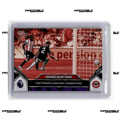 2025 Topps Now Premier League - Red #9 Dango Ouattara /5 First PL Goal - Image 1 of 2