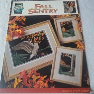True Colors Cross Stitch Pattern Fall Sentry Canadian Geese - Picture 1 of 4