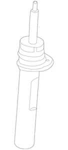 Genuine Mini Suspension Strut 31-31-6-870-817 - Picture 1 of 2