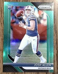 2018 panini prizm josh allen green Buffalo bills RC MVP #205 - Picture 1 of 2