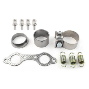 Fit Polaris RZR S 800 EFI INTL 13-14 Exhaust Muffler Springs Kit Gasket Bolt AU - Picture 1 of 8