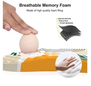 Mausmatte Handgelenkstütze mit Massage Design, Handballenauflage Schmerzlinderung Mousepad... - Bild 1 von 5