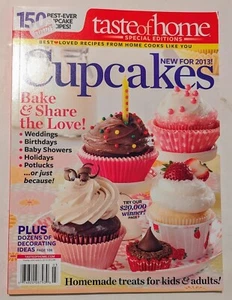 Taste of Home - Cupcakes 2013 - Cooking Magazine (Bagged/Boarded) - Picture 1 of 13