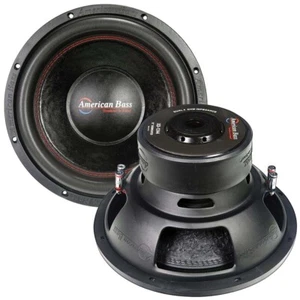 (2) AMERICAN BASS XD 12” DUAL 4-OHM CAR AUDIO SUBWOOFERS SUBS SUBWOOFER (1 PAIR) - Picture 1 of 3