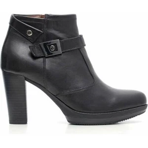 SCARPE TRONCHETTO STIVALETTO DONNA NERO GIARDINI A616403D PELLE 100 ORIGINALE AI - Picture 1 of 1