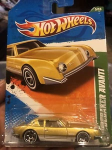 HOT WHEELS 2011 TREASURE HUNT STUDEBAKER AVANTI 5 OF 15 55/244 - Picture 1 of 4