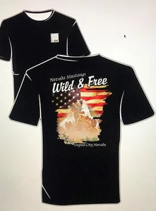Nevada Mustangs wild horse T-shirt - benefits VRWPA! NOTE: Available 5/2022 - Picture 1 of 1