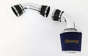 Black Blue Cold Air Intake System Kit Filter For 1996-2004 Chevy S10 4.3 V6 - Picture 1 of 1