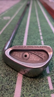Ping Golf Eye 2 8 Iron Black Dot Karsten ZZ-Lite Regular Steel RH Club 36.5" - Image 1 of 4