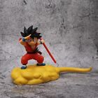 NOWOŚĆ Anime Dragon Ball Z Kid Son Goku & Flying Nimbus PVC Figurka Zabawka Czerwona