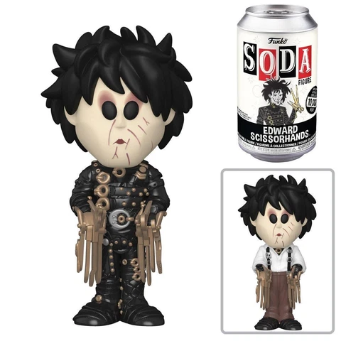 Funko Edward Scissorhands Johnny Depp Soda Limited Burton Movie Figure Cover