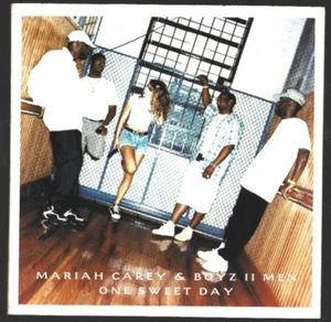 Mariah Carey duet with Boys II Men-One Sweet Day *1996 Australian CD Single*VGC - Picture 1 of 8