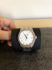 Tissot T035.210.61.011.00 Couturier Diamond Damenuhr UVP 1200£ - Bild 1 von 5