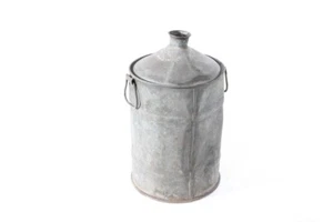 alte Ölkanne Tankstelle Blech Zink Kanne Öl Werkstatt Oldtimer Deko - Bild 1 von 12