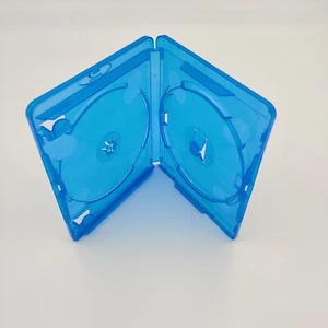 10 AMARAY BLU RAY DOUBLE DISC STORAGE CASES 15mm - Picture 1 of 4