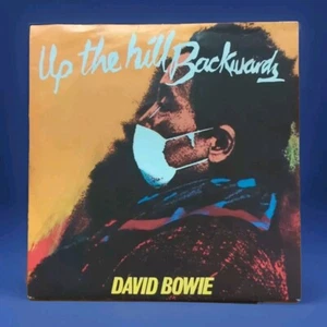David Bowie - Up The Hill Backwards  .. 7" Vinyl, 1981, 1st Press RCA Victor N/M - Picture 1 of 5