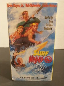 BRAND NEW Surf Ninjas (VHS, 1993) Leslie Nielsen OOP Rare - Picture 1 of 7
