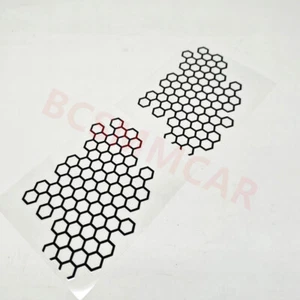 Car Stickers Headlight Tint Film Honeycombc Helmet Decor Decal For Off-road Vans - Picture 1 of 12