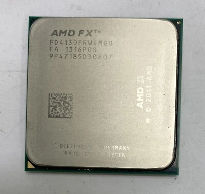 AMD FX-4130 FD4130FRW4MGU 3.8GHz Socket AM3+ Quad Core Processor / CPU - Image 1 of 4