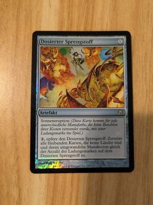 MtG *FOIL* Engineered Explosives from Fifth Dawn, German, MP - Image 1 of 3