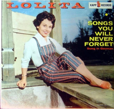 Lolita , Songs You Will Never Forget (Sung In German), (LP, Album, Mono), VG+, 3 - Image 1 of 3